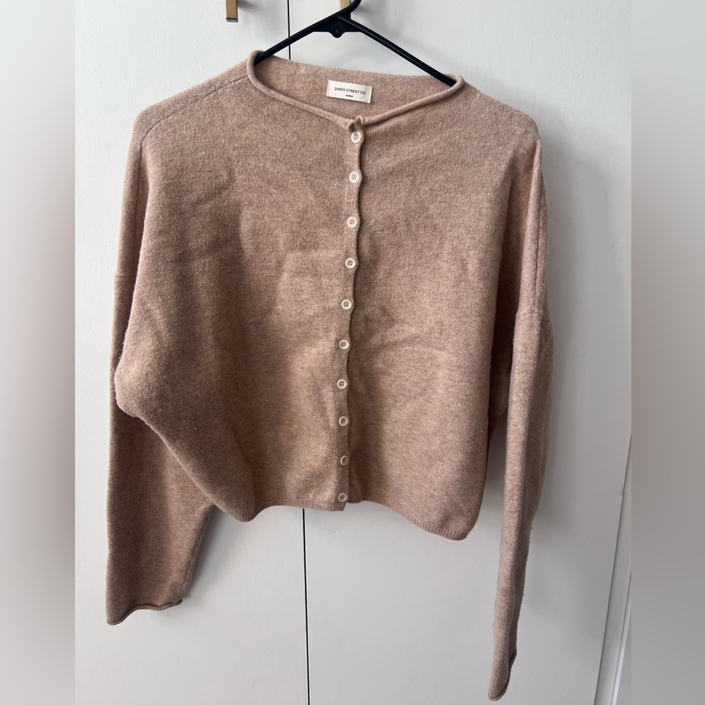 James Street Co Peri Shrunken Cardigan - Picture 6 of 12